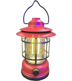 Resim Everton Rt-28 Nostaljik Şarjlı El Feneri Kamp Lambası Ve Powerbank-9848 Siyah 