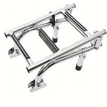 Bengi Ticaret 17804 316 Kalite Paslanmaz Çelik CNC Kesimli 4 Basamaklı Havuz Merdiveni