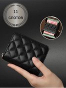 Resim Repal Banka Kartları İçin Deri Kartlık Kartvizitlik 312194208 Siyah 