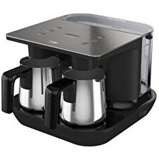 Resim Beko TKM 8961 A Keyf Çelik İkili Antrasit Kahve Makinesi 