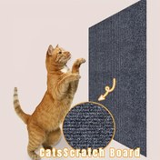 Resim Kedi Kaşıma Matı - 30.48cm x 30.48cm Duvara Monte İmitasyon Kene Panosu, Kedi Kaşıma Matı, Kedi Kaşıma Matı 