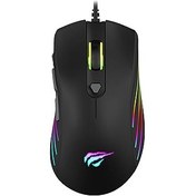 Resim Havit Gamenote Gamer Mouse, RGB, 800-1600-2400-3200 DPI, USB, MS1002 