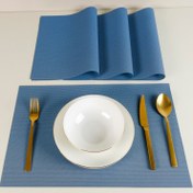 Resim Maxstyle Harmony Azure 4 Parça Amerikan Servis Seti 30x45 cm 