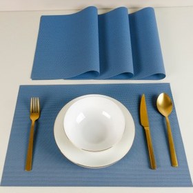 Resim Maxstyle Harmony Azure 4 Parça Amerikan Servis Seti 30x45 cm 