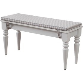 Resim A2 Decor White Bench Gri Minder 