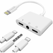 Resim Canpay Iphone,ipad Lightning Çoğaltıcı,çoklayıcı Dönüştürücü,çoklayıcı Aleti Aparatı((tak Çalıştır Pop-up)) 