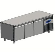 Resim CSA Karacasan 615 Lt 200 cm Üç Kapılı Mangal Altı Kebap Dolabı 