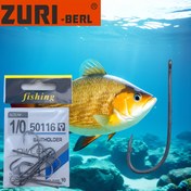 Resim 3 Paket Siyah Uzun Saplı Çift Geri Yüksek Karbon Çelik Deniz Balıkçılığı Kanca 