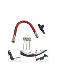 Resim Nakres 4 Parça Yedek Uç Seti Pompa Ucu Bisiklet Ve Top Şişirme İğne Seti 