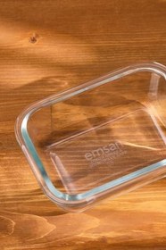 Resim Emsan Soft 640 ml Borosilikat Saklama Kabı 