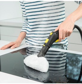 Resim Karcher SC 4 EasyFix 2000 W Buharlı Temizleyici + Kullan At Bez 15 Adet 