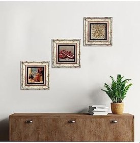 Resim Pinecone Stone Mozaik Serisi, Satranç Oyunu, Nar Taş Duvar Tablosu - Çerçeveli Taş Tablo - Dekoratif Duvar Sanatı - Modern Ev ve Ofis Duvar Dekoru K3-1595 