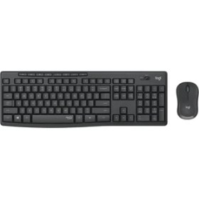 Resim Logıtech MK295 Q Tr Siyah Kablosuz Klavye+Mouse Set 