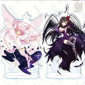 Resim 2D Düz, 2D Düz Akrilik Ayakta Duran Figür - Anime İlhamlı Kanatlı Karakter ile Pembe ve Mor Kıyafetler, Yıldızlı Gece Tasarımı, Masa veya Raf için Detaylı Koleksiyonluk Dekor, Anime Hayranları için Mükemmel Hediye, Anime Figürü, Raf Gösterimi, Yıldızlı Gece Teması, İncelikli Tasarım, 2D Düz 