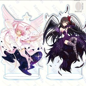 Resim 2D Düz, 2D Düz Akrilik Ayakta Duran Figür - Anime İlhamlı Kanatlı Karakter ile Pembe ve Mor Kıyafetler, Yıldızlı Gece Tasarımı, Masa veya Raf için Detaylı Koleksiyonluk Dekor, Anime Hayranları için Mükemmel Hediye, Anime Figürü, Raf Gösterimi, Yıldızlı Gece Teması, İncelikli Tasarım, 2D Düz 