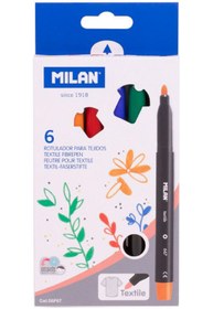Resim MİLAN MO06P6T KEÇELİ KALEM KUMAŞ BOYAMA İÇİN 