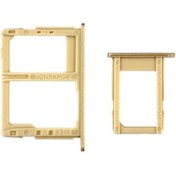 Resim Samsung Uyumlu Galaxy J7 Prime G610 Sim Kart Tepsisi Gold 