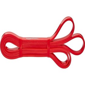 Resim Amazon Basics Direnç Lastiği ve Egzersiz Bandı Kırmızı 
