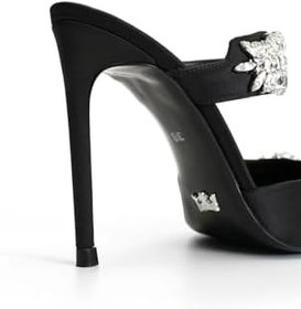 Resim Jabotter Kaitly Saten 10 Cm Topuklu Terlik 