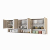 Resim Kenzlife Hazır Mutfak Liberato Crd 060x150x32 Mutfak Banyo Dolabı 