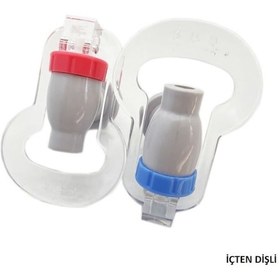 Resim Dijitsu Uyumlu 15Lk Su Sebili Musluğu Sıcak Soğuk Ithal Kısa - 551842096 