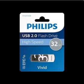 Resim Phılıps Fm32fd05b, 32gb, Usb 2.0, Vivid, Gölge Grisi, Flash Disk 