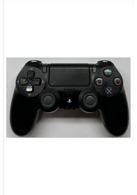 Resim Playstation 4 Dualshock V1 Teşir Kablosuz Kumanda Siyah 