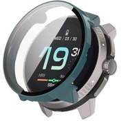 Resim Suunto Race Çok Yönlü Saat Kılıfı İçin Sert Pc Kapaklı Temperli Cam Ekran Filmi - 