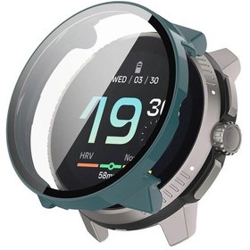 Resim Suunto Race Çok Yönlü Saat Kılıfı İçin Sert Pc Kapaklı Temperli Cam Ekran Filmi - 