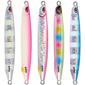 Resim Jigging Pro 40g 60g 80g Kıyı Jigging Uzun Atış Metal Jigler Tuzlu Su Balıkçılığı Yemi Pesca Jigging Yemleri Levrek Balıkçılığı Yemleri 