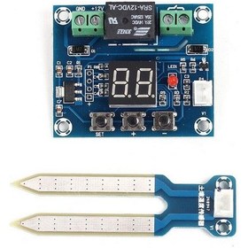 Resim XH-M214 12V Toprak Nemi Algılama Sensör Modülü 