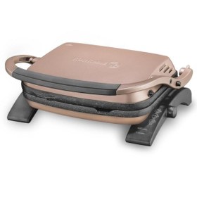 Resim KORKMAZ Tostkolik Granit Tost Makinesi Rose Gold A329-20 