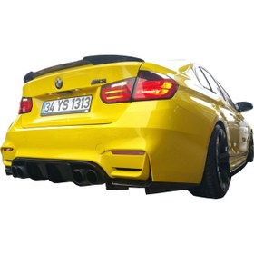 Resim Bmw 3 Serisi F30 (2012 - 2018) M3 Tampon Vörsteiner Difüzör (Plastik) 