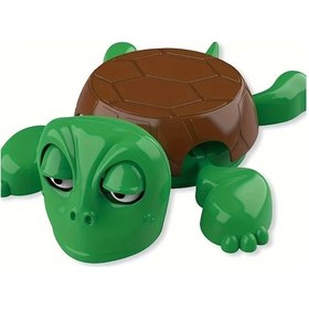 Resim Willowhaven Yeşil Kaplumbağa Bardak Altlığı - 3d Baskılı, Kaymaz, Yalıtımlı, Ofis Ve Ev Dekoru, 1 Adet Yeşil 