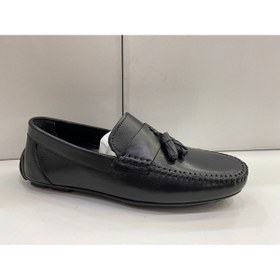 Resim RODEM Hafif Taban Comfort Hakiki Deri Ayakkabı Siyah Loafer 