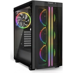 Resim Be Quiet Pure Base BGW43500FX ARGB Pencereli Atx Oyuncu Bilgisayar Kasası 
