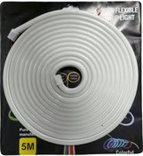 Resim Neon Şerit Led 12v 8x16 Mm 5 Metre Kesilebilir Bağlantı Aparatlı Beyaz / Laam439 