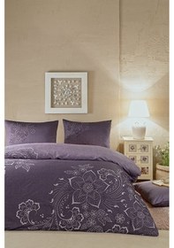 Resim Özdilek Vintage Lily Tek Kişilik Soft Life Saten Nevresim Takımı 473089 