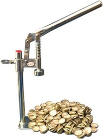 Resim Soda, Gazoz Kapağı Kapatma Makinesi Şişe Kapatma Aleti + 400 Adet Kapak 