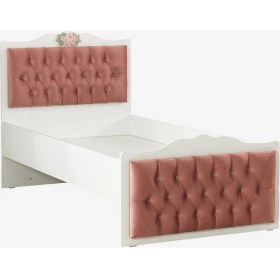 Resim Bubu Home Palluna 100X200 Karyola Pudra 