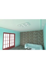 Resim Motifpiyer Spotlu Tavan GÖBEĞI-52-DIKDÖRTGEN-OVAL-56X96CM 