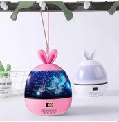 Resim Çocuklar İçin Yıldız Projektör Gece Lambası, Yatak Odası İçin Beb Çok Renkli 