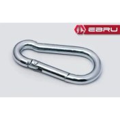 Resim Kuzgun Ticaret Yaylı Karabina, Çengel, Kanca 5mm - 5 Adet ( Lisinya ) 