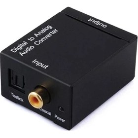 Resim Boblov Dijital To Analog Ses Dönüştürücü Converter Optik To Analog Dönüştürücü 