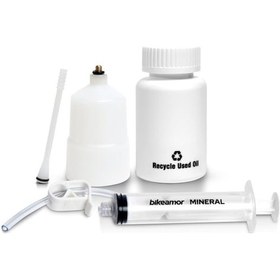 Resim Bikeamor Hidrolik Disk Fren Kiti Shimano Mtb/tur Uyumlu Şeffaf 