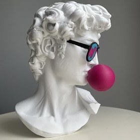 Resim David Büst Dekoratif Obje Michelangelo Davut Heykeli Pop Art Ev Ofis Dekor 