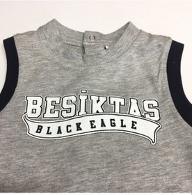 Resim Bjk Atlet Beşiktaş Forma Çocuk Kolsuz Tshirt 456 Siyah 