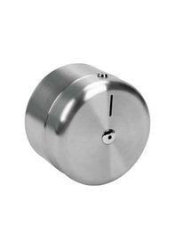 Resim Paslanmaz Krom İçten Çekmeli Wc Tuvalet Kağıdı Dispenseri Arapatı - Kilitli Krom 