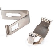 Resim 20 adet Metal Yay Dönme Klipsi - Asma, Boyama ve Ayna Askıları için Ağır Hizmet Tipi Fotoğraf Çerçevesi Klipsleri - Güvenli Tutuş, Dayanıklı Yapı, El Sanatları ve Kendin Yap Projeleri için Mükemmel, El Sanatları Temelleri | Şık Metalik Bitiş | Metalik Klipsler 