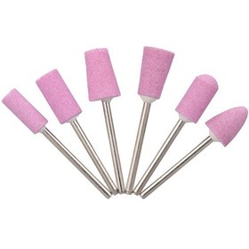 Resim 12 Adet Kuvars Tırnak Matkap Uçları Seti Tırnak Dosyası Matkap Yedek Uçları Manikür Tırnak Sanatı Araçları 